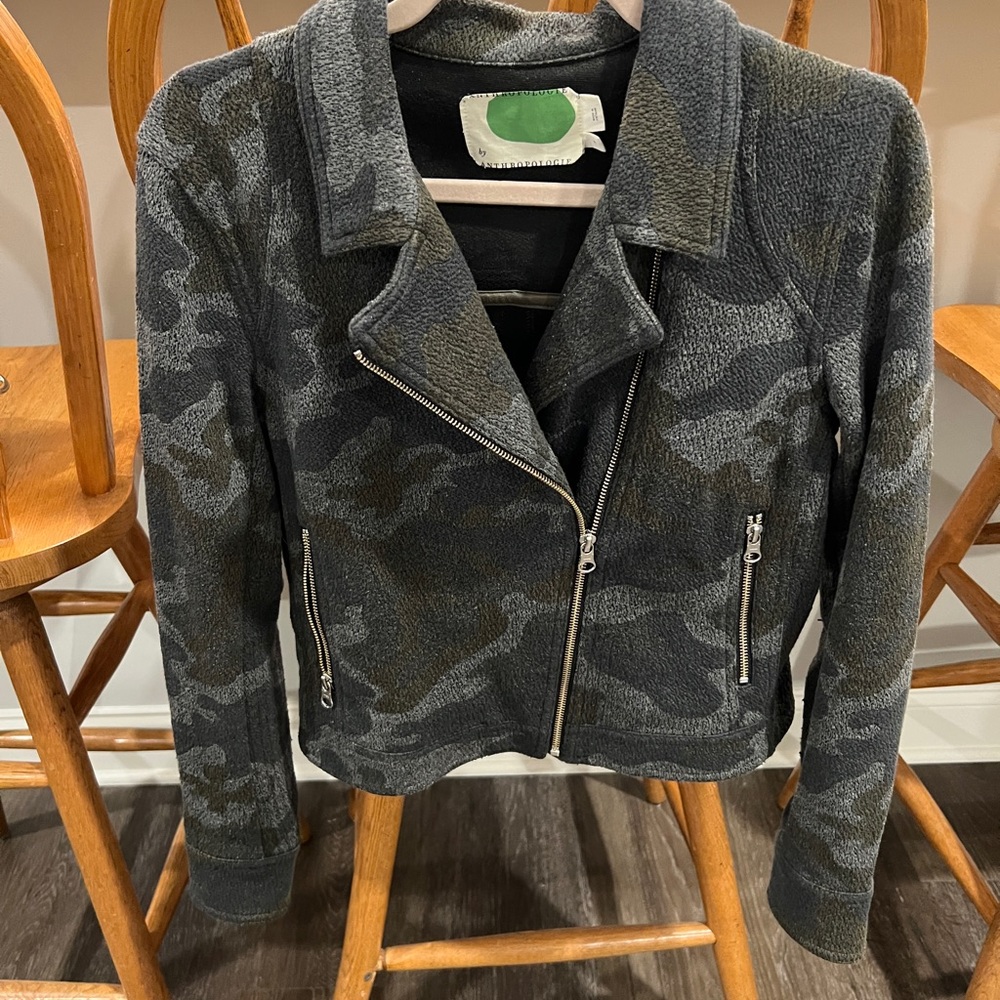 Camo Anthropologie Jacket